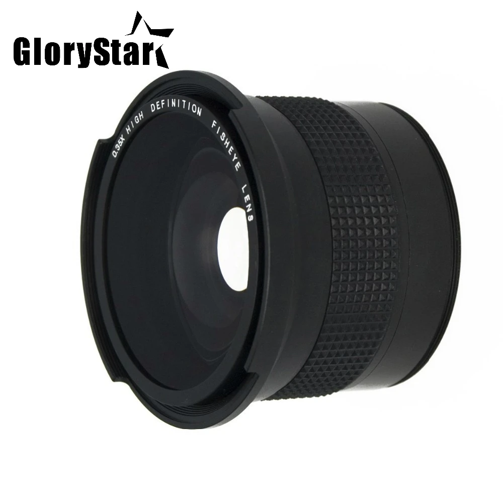 

GloryStar 52 мм 0.35X рыбий глаз супер широкоугольный объектив рыбий глаз для Canon Nikon Sony DSLR