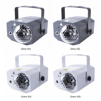 

Uplights Stage Lighting Effect Light 16 Patterns Disco Laser Light RGB Projector LED DJ Stage Show for Home Party KTV