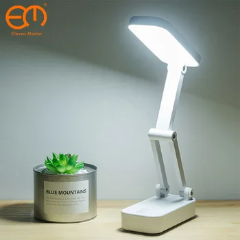 Foldable table lamp for Students Stepless dimming 1200mAh Rechargeable Battery Reading Desk Lamp Lamps Table Dorm LZD0001 1