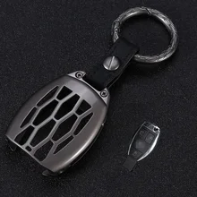 Чехол для ключей из цинкового сплава для Mercedes Benz B200 C180 E260L S320 GLK300 CLA CLS S400 брелок с сигнализацией стильное автомобильное кольцо