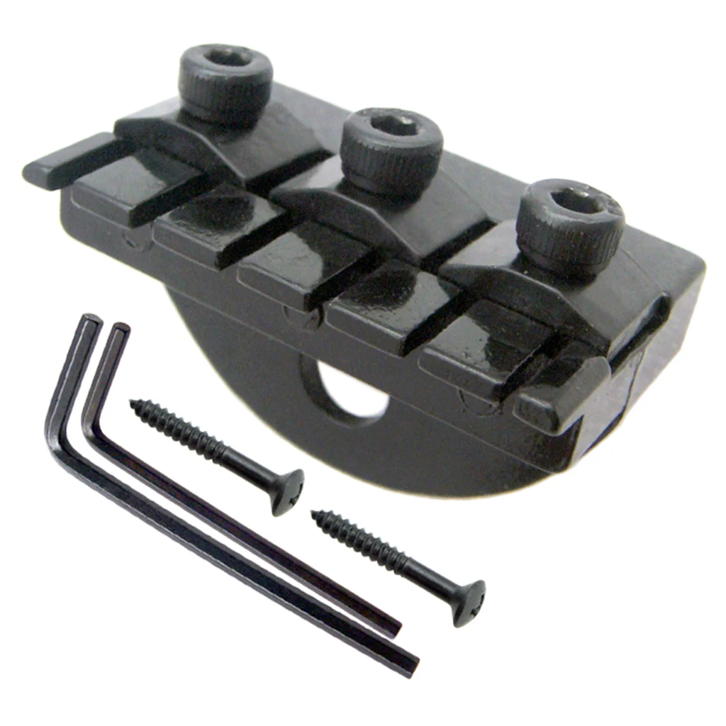 Electric Guitar Bridge Parts String Locking Nut Headless Screw Wrench Kit
