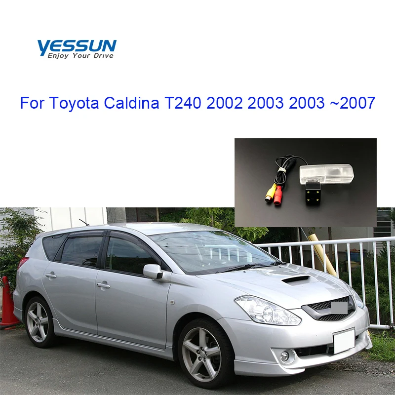 Yessun для Toyota Caldina T240 2002 2003 2003 2004 2005 2006 2007 Автомобильная камера заднего вида с разрешением full HD Автомобильный номерной знак камера заднего вида