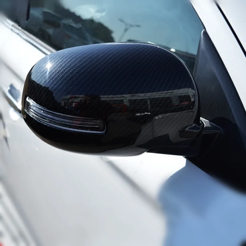 Автомобильное хромированное боковое зеркало заднего вида из АБС пластика фонарь