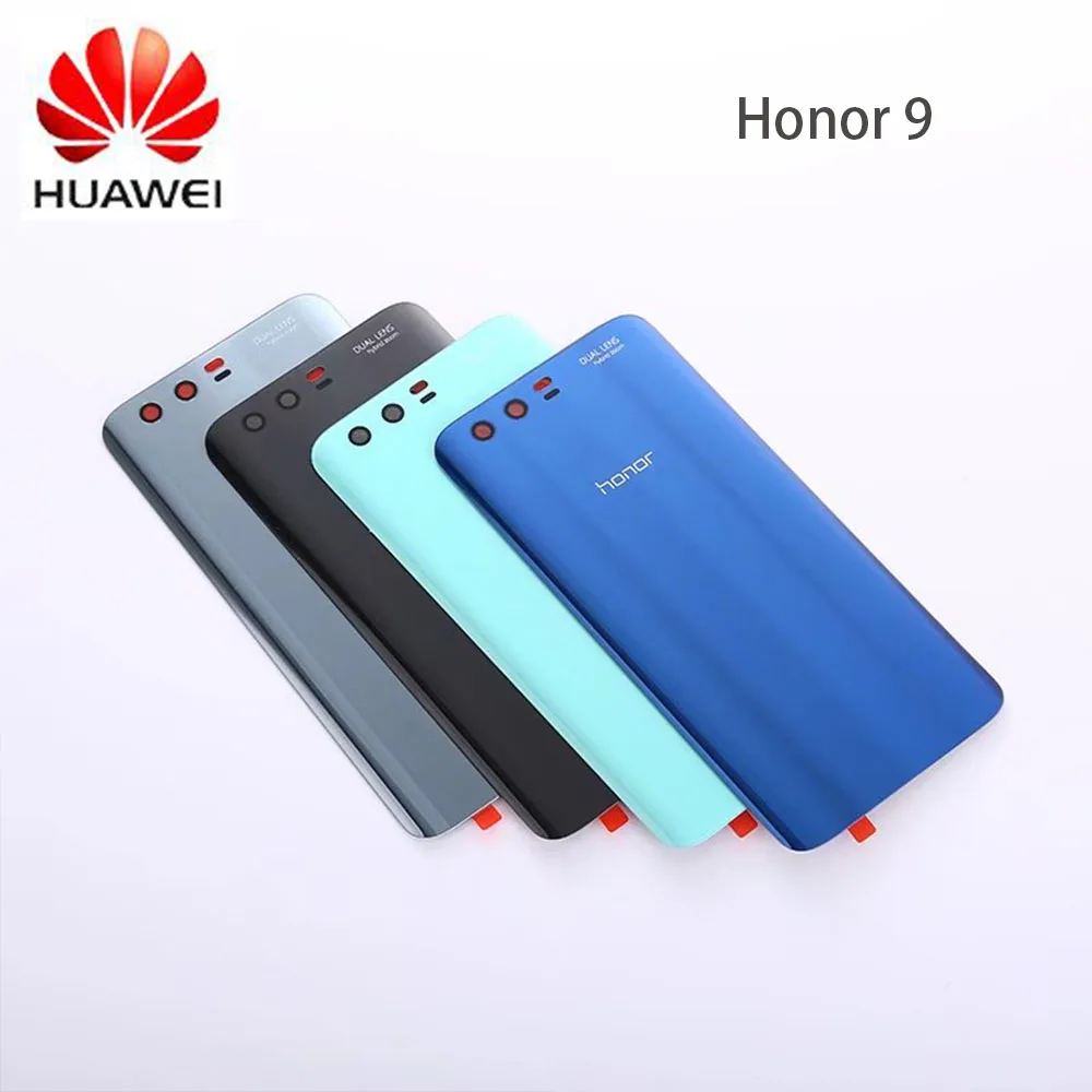Оригинальный чехол для Huawei Honor 9 задняя крышка батарейного отсека Задняя