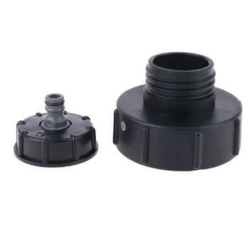 

IBC Tank Adapter Tap Hoze Cap Water to 4\" Hose Fit Stillage Tank Outlet Hose