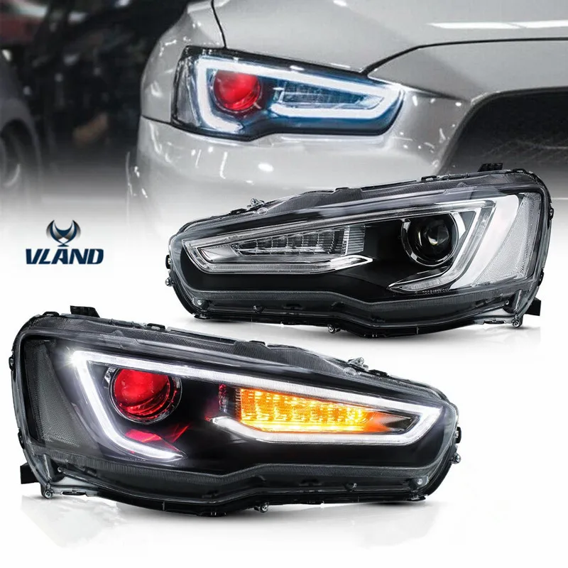 VLAND Заводские аксессуары для автомобиля светодиодный свет Lancer фар 2008 Женская