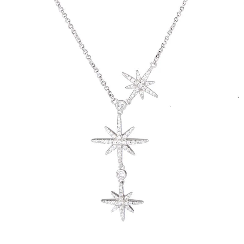 

Quality swa, 925 silver clavicle pendant liumangxing adjustable length female clavicle collar