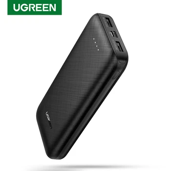 

Ugreen Power Bank 20000mAh External Mobile Battery Charger Portable Fast Phone Charger for Samsung S10 iPhone 8 Mini Poverbank