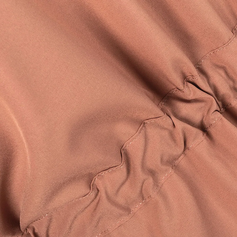 Bikitique, приталенное однобортное Повседневное платье-рубашка средней длины с накладным карманом и ремнем, сексуальное платье, элегантные вечерние женские платья для свиданий