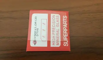 

Assortment of 20pcs 1.0mm Thickness Rectangular Glass Dome TV Sheet 40x50mm Size