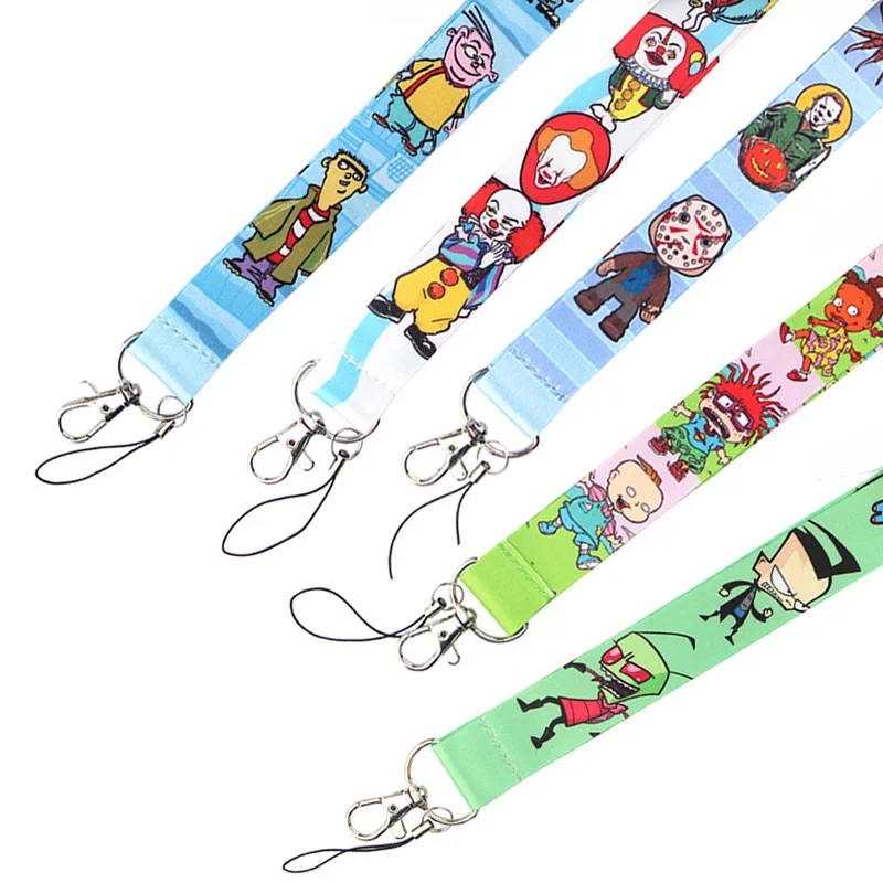 PC873 1 шт. Стивен Кинг's It Lanyards ID бейдж держатель ID карты пропуск мобильный телефон ремешки бейдж держатель для ключей брелок