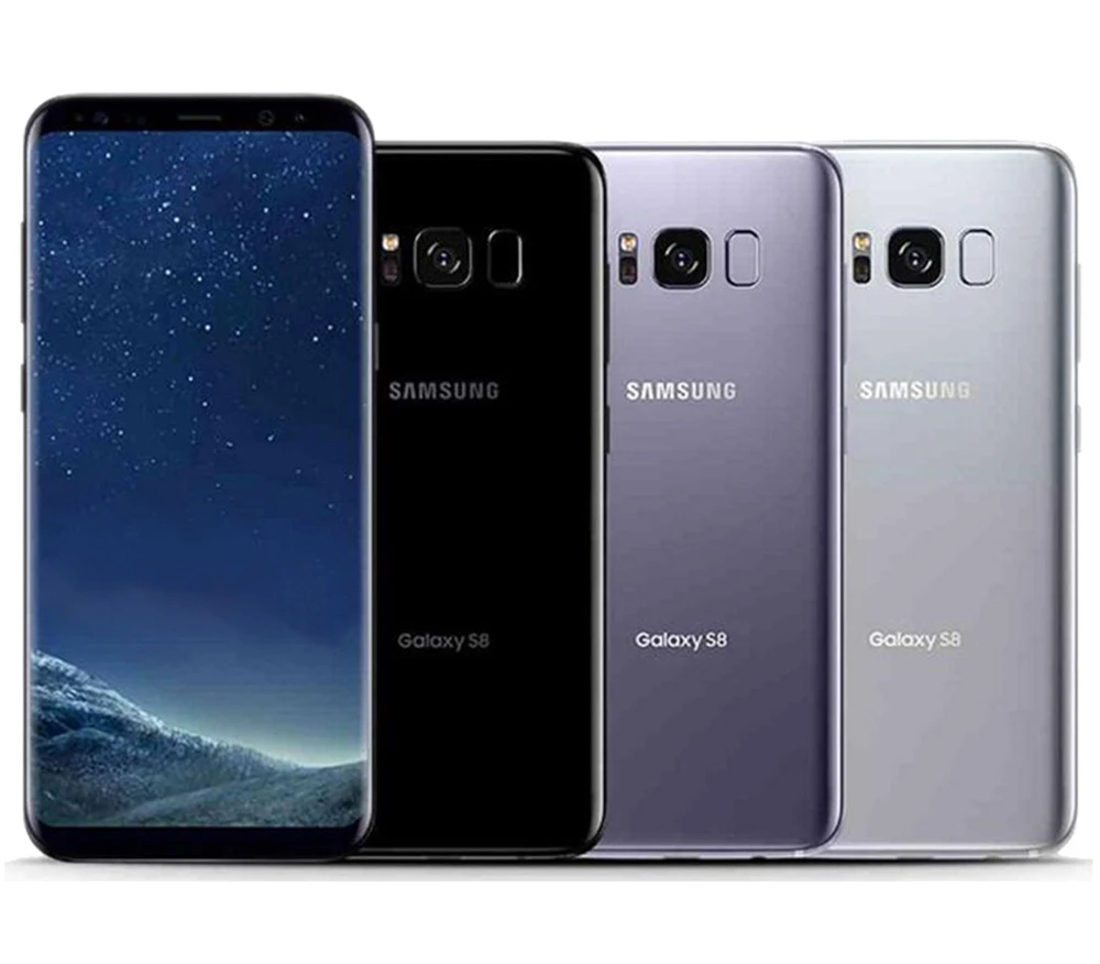 Samsung Galaxy S8 G950U одна Sim Qualcomm Snapdragon 835 Восьмиядерный 5," 12 МП и 8 Мп ram 4 Гб rom 64 Гб NFC