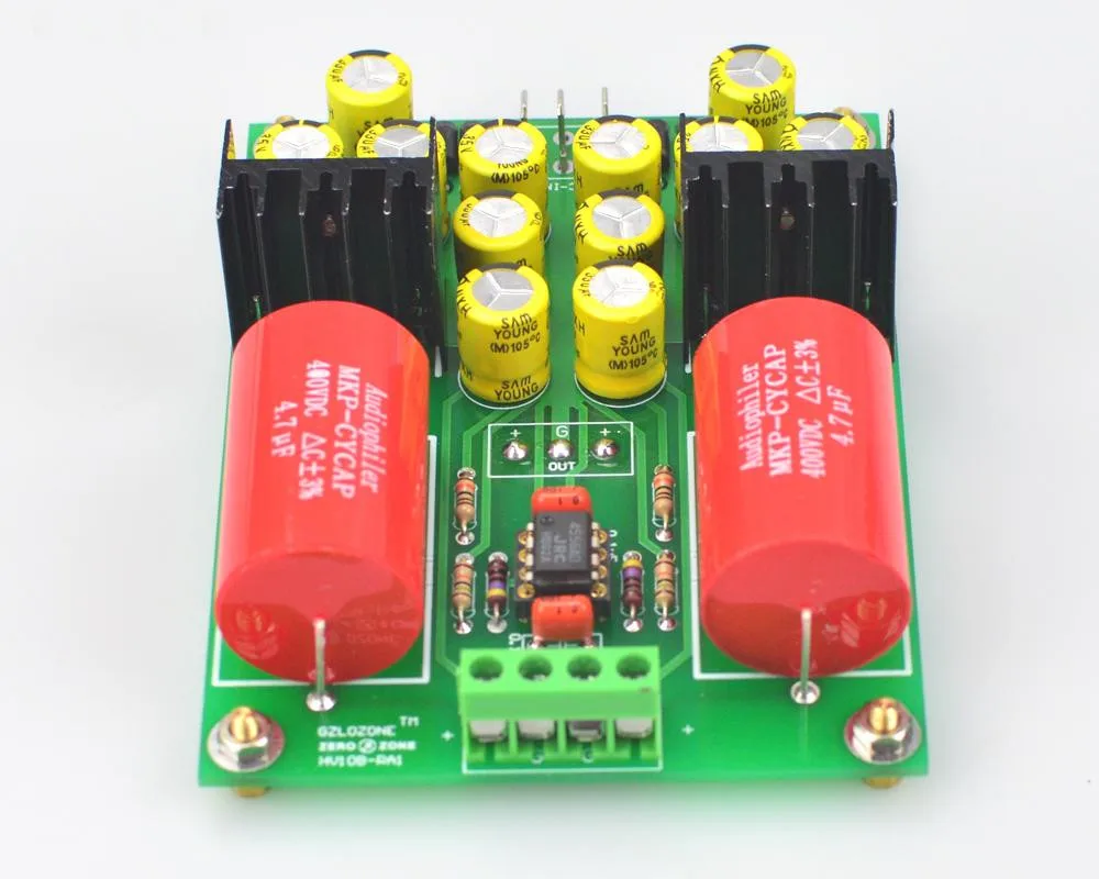 Assembled HV10B Headphone Amplifier Board Base One RA1 Amp Line AC Version 