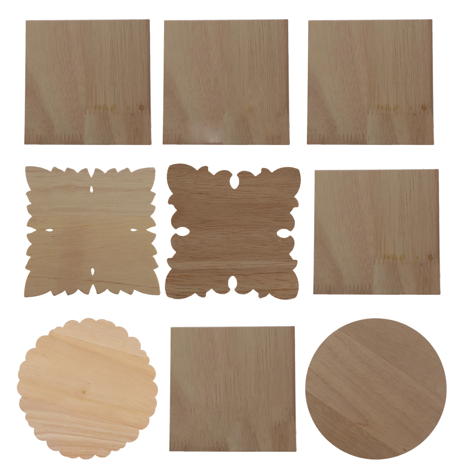 RUNBAZEF European Carved Unpainted Retro Mouldings Wood Applique Wood Decal Long Oval Rubber Home Furniture Walls