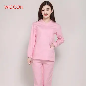 

Long Sleeves Uniformes Hospital Women Medical Clothing Nursing Scrubs Clothes Set Dental Clinic Nurse Surgical Suit