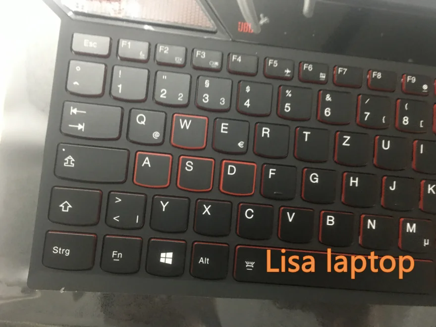 Для lenovo cover L y700-15acz с клавиатурой, немецкий C-Cover с клавиатурой черный 5CB0K25523