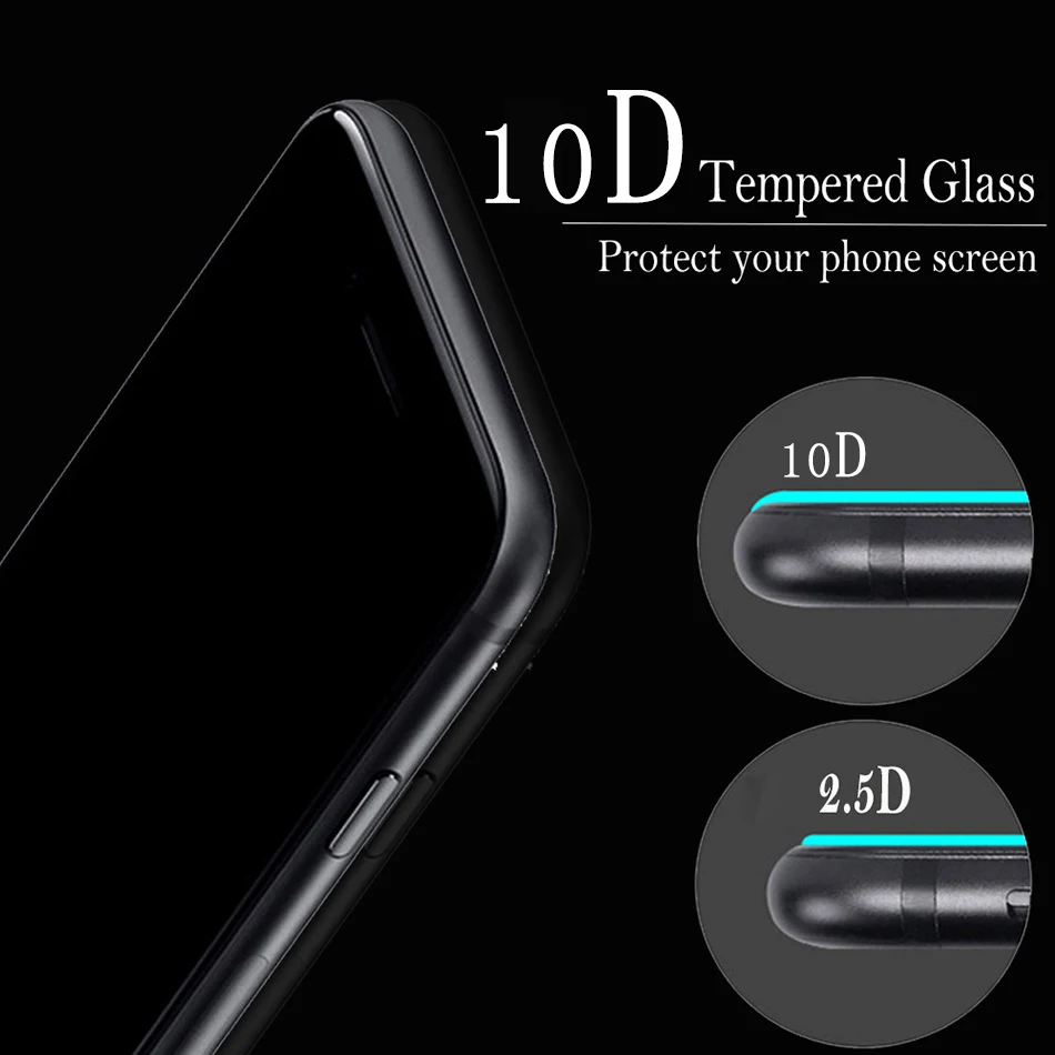 H&lOO 9H 4D Anti-Explosion Screen Protector Tempered Glass For iPhone X 5.8 inch 8 8 plus Premium Protective Toughened Film (3)
