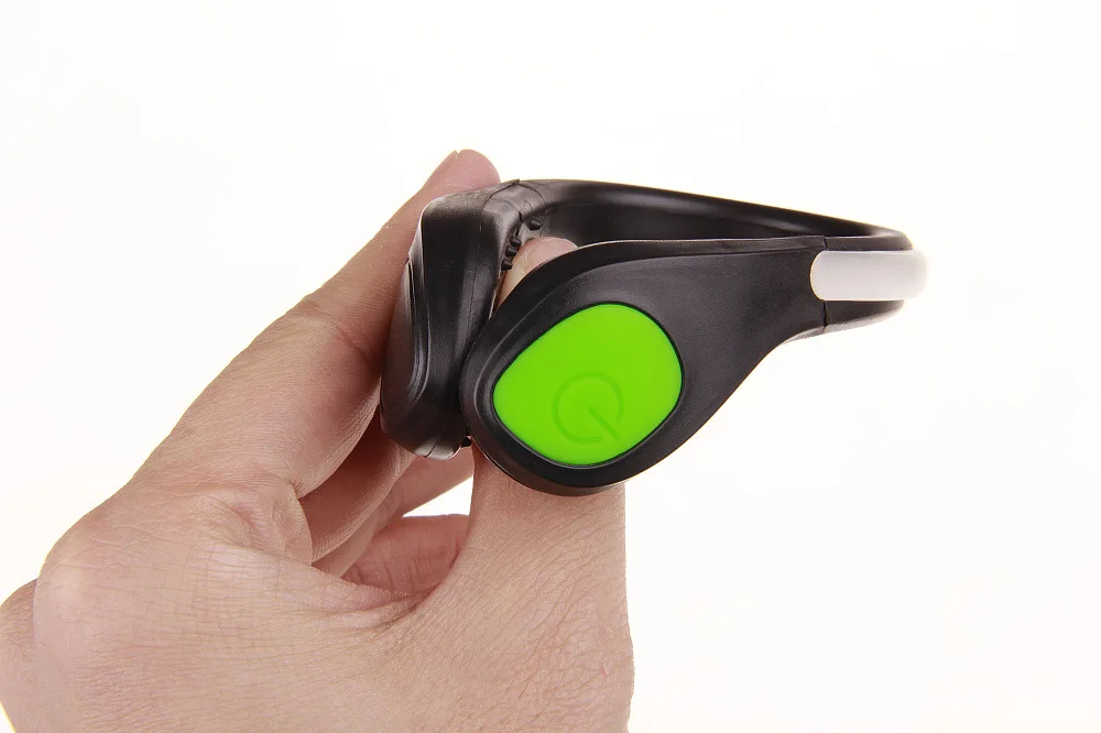Discount LED Luminous Shoe Clip Bicycle LED Luminous Night Running Shoe Safety Clips Cycling Sports Warning Light Safety Outdoor Tools 5