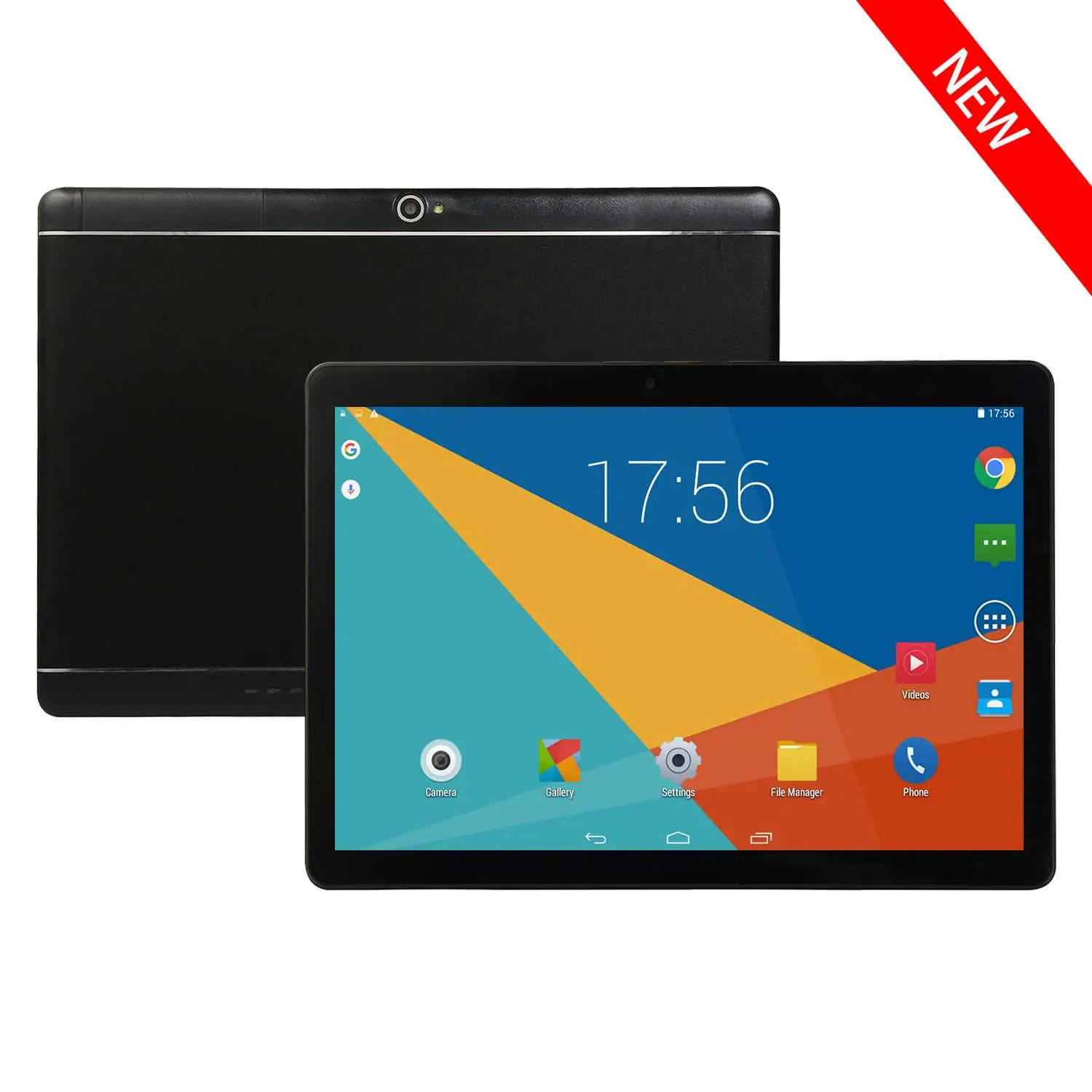 Yahu FreeStyIe планшет android 10,1 дюймов 6+ 128 ГБ android 8,0 планшетный ПК две sim-карты Wifi/4G телефонный звонок/Blutooth/gps/Двойная камера - Комплект: black