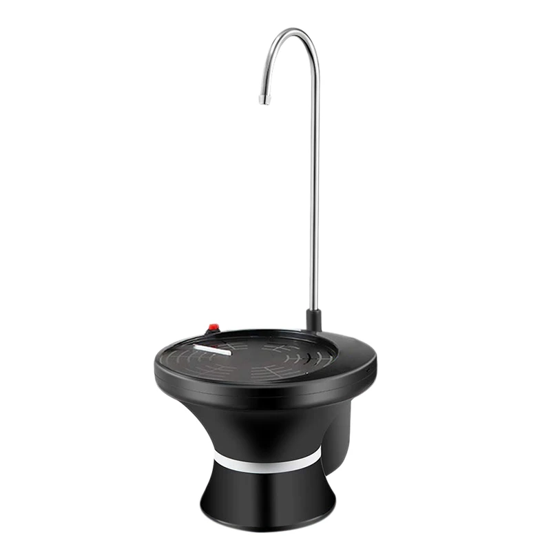 

Water Bottle Dispenser Pump Automatic Electric Drinking Water Jug Pump for 1-5 Gallon Bottle Usb Rechargeable Li-Ion Ultra-Hygie