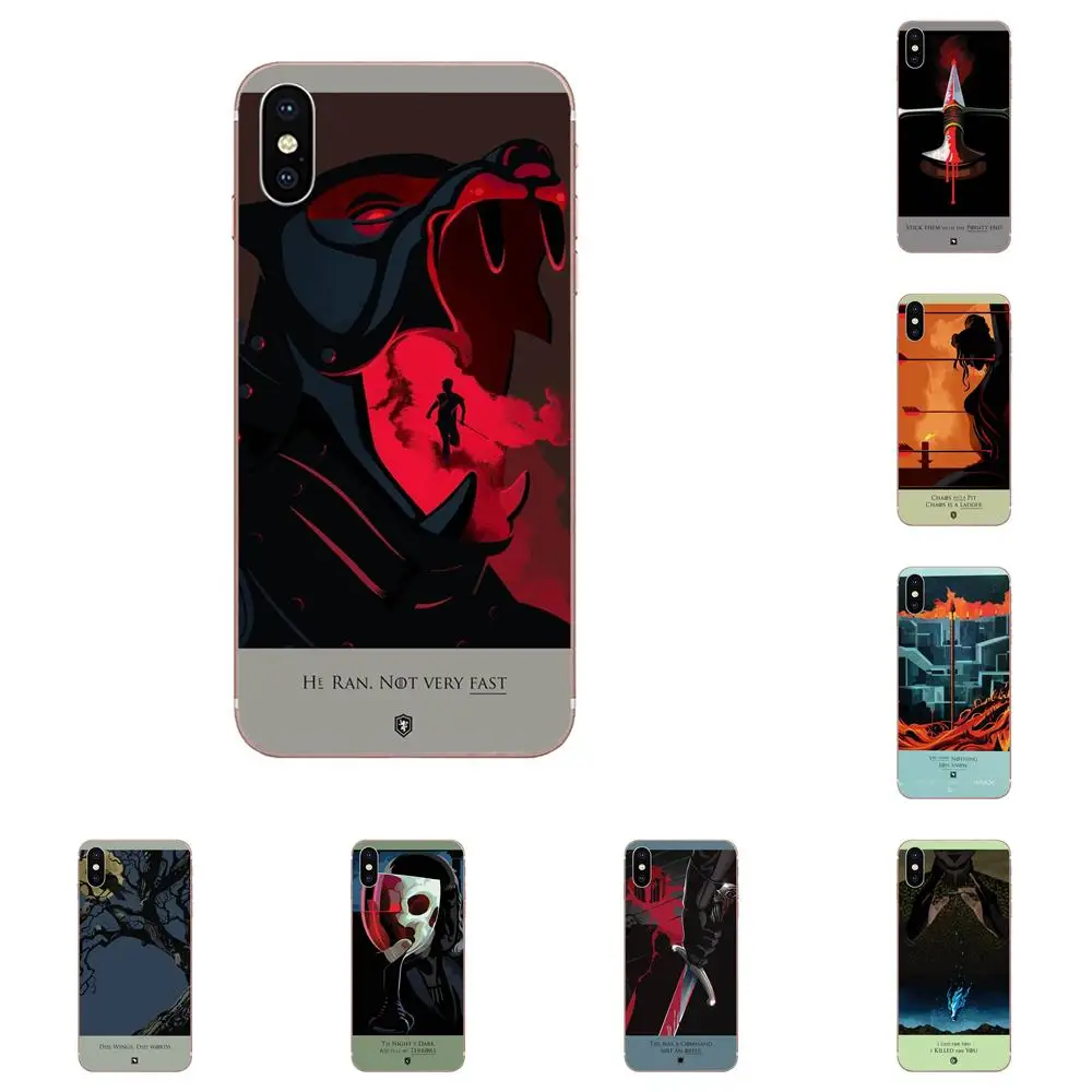 Игры престолов сезона для Apple IPhone X XS Max XR 4 4s 5 5C 5S SE 6 6S 7 8 Plus пара телефон мягкая
