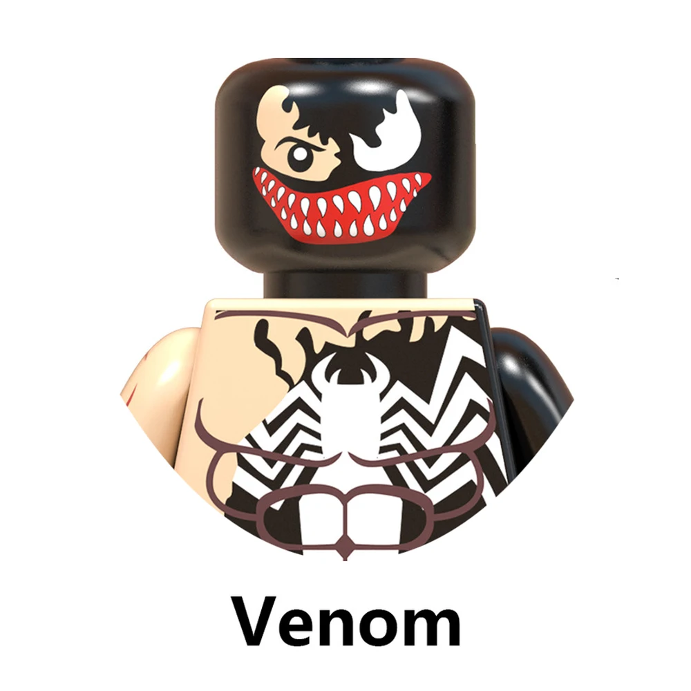 DISNEY Super Hero Venoms Building Blocks Gamora Groot Doctor Octopus Magneto Nebula Deadpools Wolverine Bricks Action Figure Toy