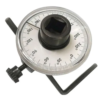 

360 degree Angle Gauge 1/2inch Drive Torque Meter Rotation Measuring Wrench