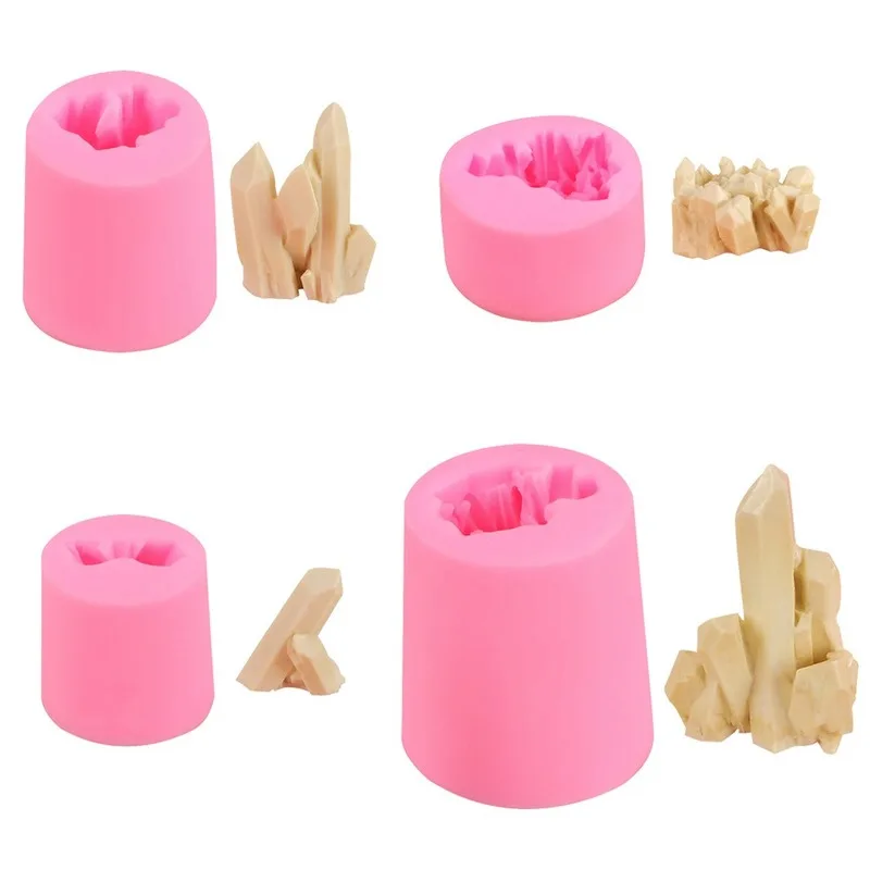 

3D Rockery Coral Iceberg Icicle Silicone Cake Mould DIY chocolate pudding baking tools West Point Decoration Mould