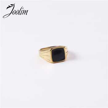 

Joolim Gold Filled Stainless Steel Rings for Women Simple Rings for Women