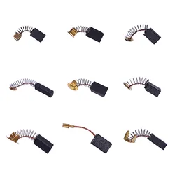 10pc Carbon brush drill electric grinder replacement carbon brush graphite copper spare parts for electric motors graphite brush