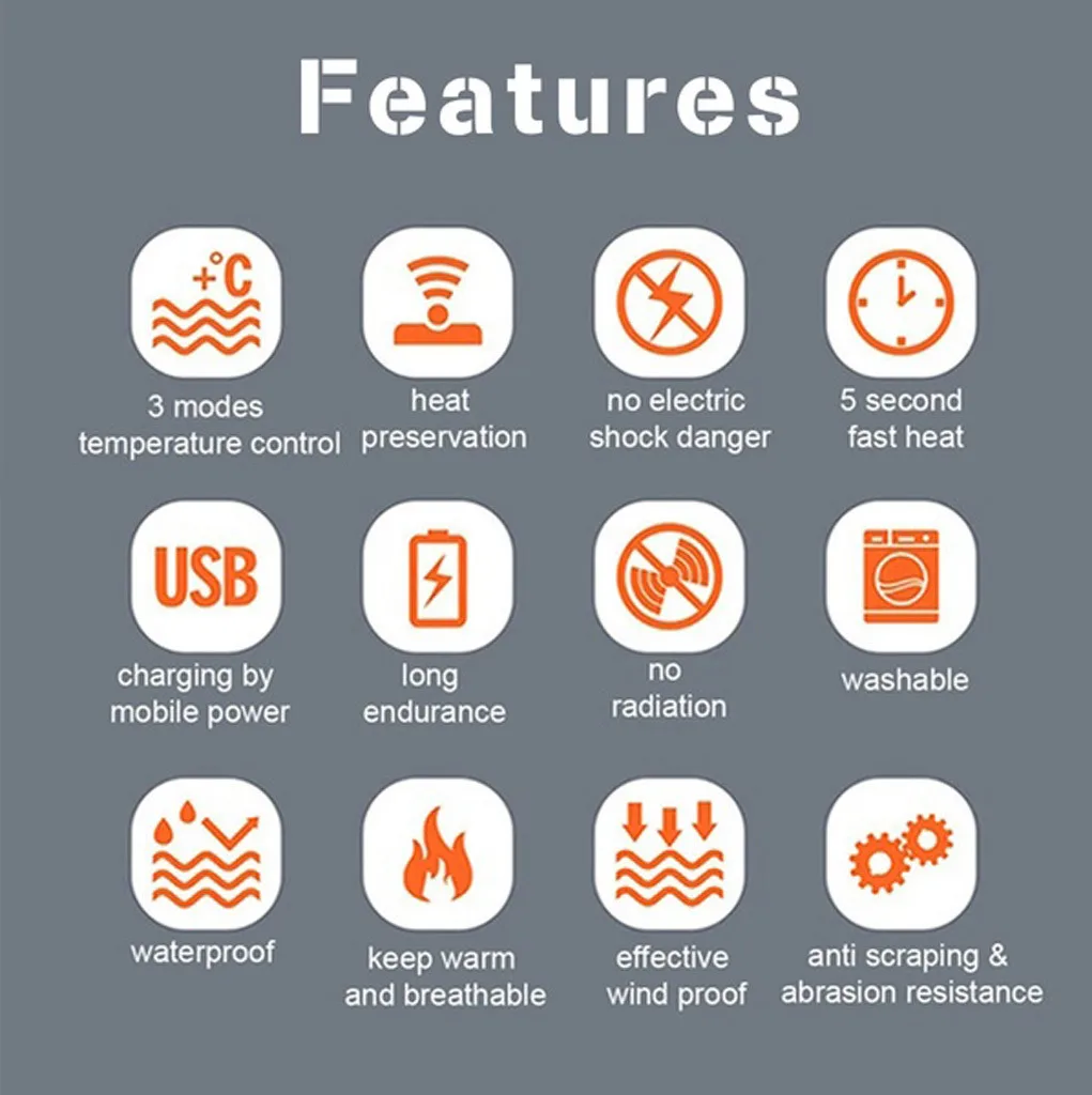 Парка зимняя гибкая электрическая теплая одежда женская трехскоростная терморегулирующая теплая Женская куртка с usb-зарядкой