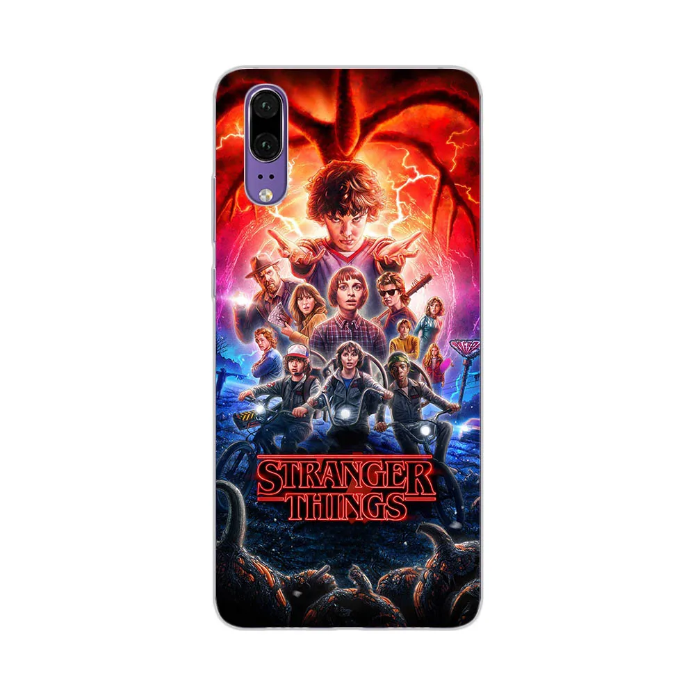 Чехол для Coque huawei Y9 очень странные дела чехол для телефона для Y5II Y6II Y3 Y7 Y5 Y6 Prime Y9 крышка чехол s Capinha