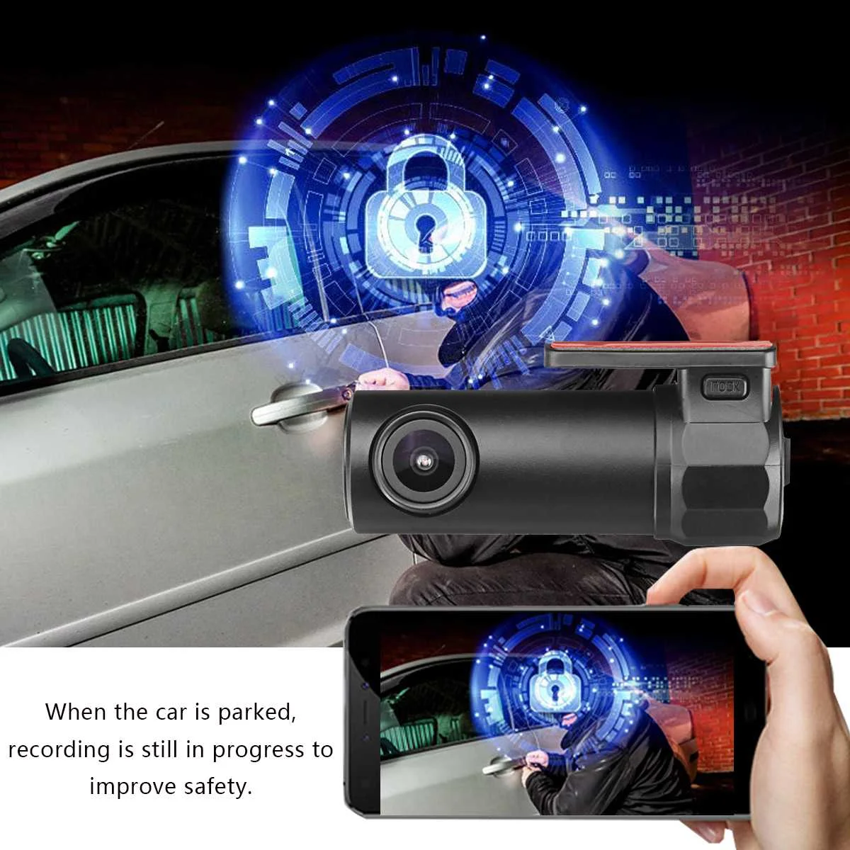 Автомобильный видеорегистратор, Wifi, DVR камера, Full HD 1080 P, авто камера, рекордер, ночное видение, 170 градусов, широкий угол обзора, g-сенсор