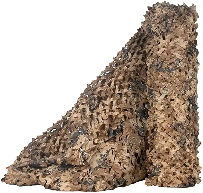 

Camouflage Net 1.5M*2 3 4 5 6 7 8 9 10M Wide Camouflage Camo Netting Bulk Roll Decoration Sun Shade Party Camping Desert jungle