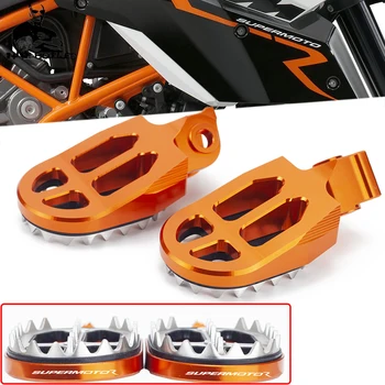 

Motorbike Wide Foot Rests For KTM 950 SUPER MOTO R 2005-2008 990 SUPERMOTO R 2009-2013 Motorcycle Footrest Footpeg Foot Pegs