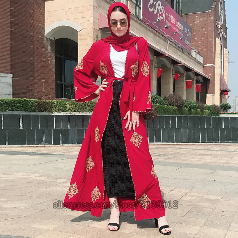 Халат Дубай открытый черный абайя кимоно мусульманский хиджаб платье кафтан абайя s ислам одежда для женщин пальто Caftan Kleding Djellaba Omani