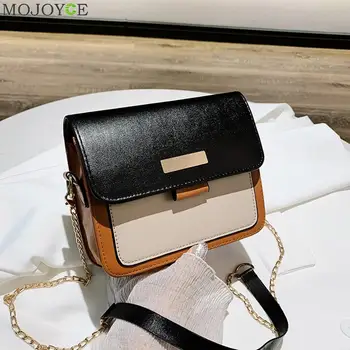 

Hit Color Shoulder Messenger Envelope Bag Portable Female Chain Shoulder Handbag Popular Simple Female Daily Bag