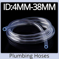 Food Grade Silicone Pipe Tube Transparent Water Dispenser Hose Odorless High Temperature Peristaltic Pump PVC Plumbing Hoses