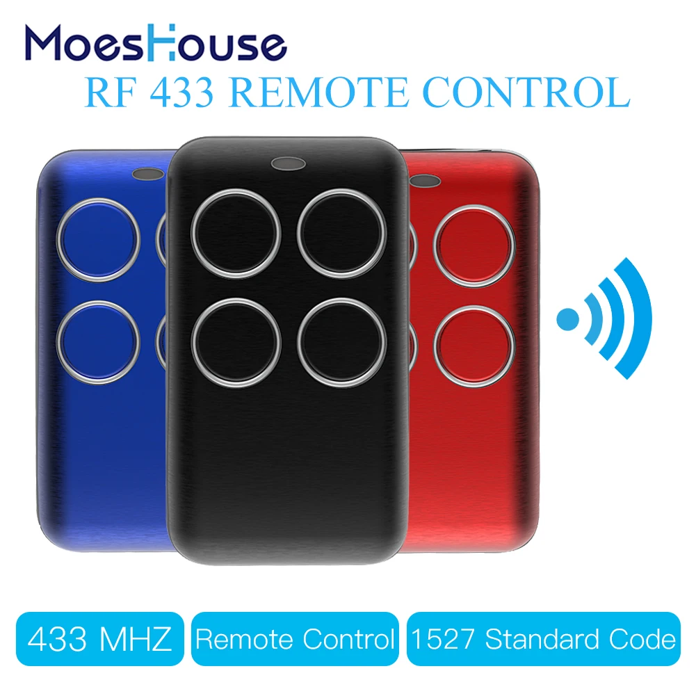 Wireless RF Receiver Learning Code Decoder 433MHz Remote Control Key 4 Channel Controller DIY Key for Switch Encoding 1527 afbeelding