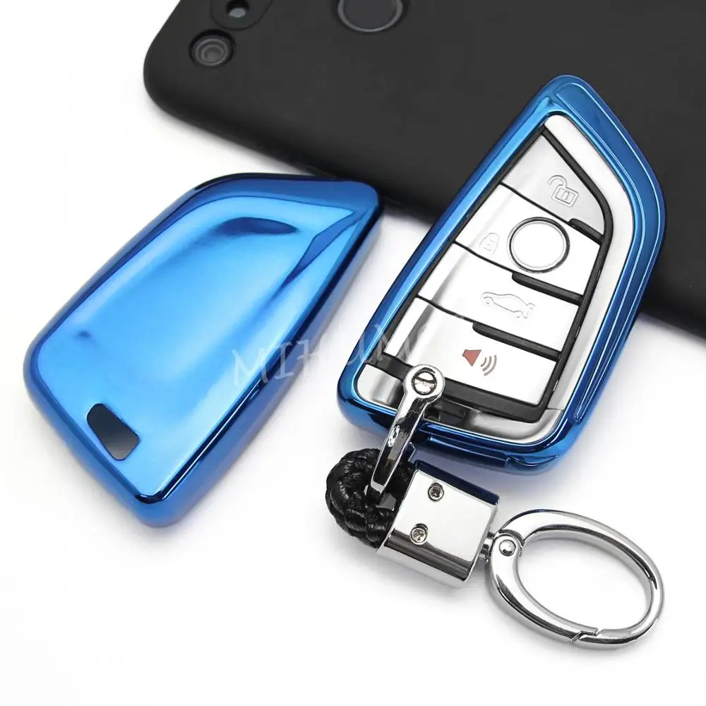 Auto Key Case Cover Holder For BMW F15 F16 G05 G20 G30 G32 G11 G01 Accessories 