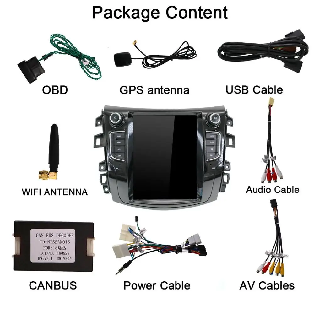 Flash Deal px6 Android 8.1 4+64G Car DVD Player GPS Navigation For NISSAN NP300 Navara 2014-2019 multimedia radio recorder headunit stereo 5