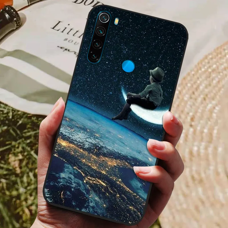For Xiaomi Redmi Note 8 2021 / 8T Back Cover Silicone Phone Case For Redmi Note 8T Note8T 8 T Funda Note8 Pro Coque Bumper Shell wallet cases Cases & Covers