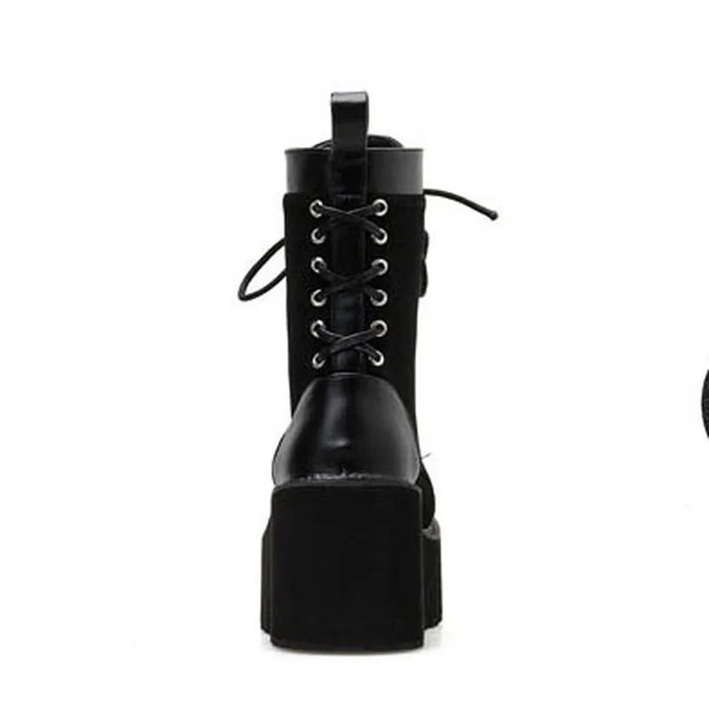 LEOPARD LAND 8cm Heels New England Style Korean Style, Korean Style, Short Tube Slope And High Heel Short Boots JXQ-168-58