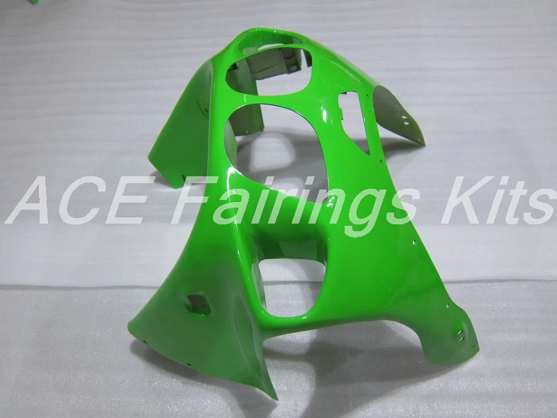 ABS обтекатель комплект подходит для Kawasaki Ninja ZX7R ZX-7R 1996-2003 96 97 98 99 00 01 02 03 Обтекатели на заказ полный зеленый