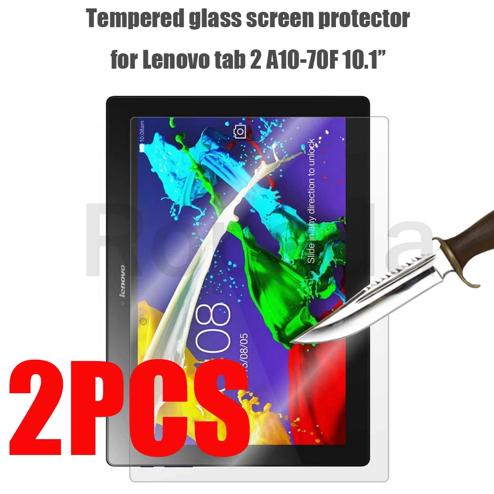 Закаленное стекло для Lenovo tab 2 10/Tab 3 10 plus Защитная пленка 1-дюймового планшета 9H 1 мм
