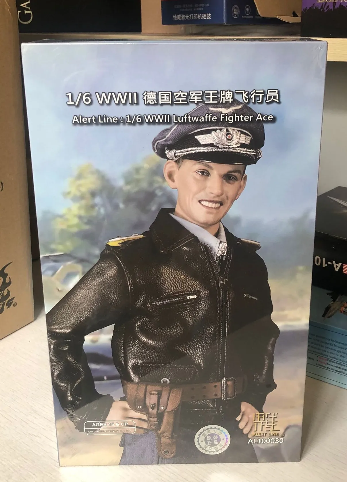 Экшн-фигурка AL100030 из м/ф люфтвафф времен Второй мировой войны летчик-истребитель