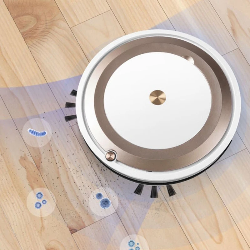 US $37.03 Robot Vacuum Cleaner Bluetooth ConnectionSmart Robotic Vacuum A Great House Helper For Cleaning Floor To Carpet