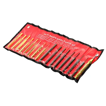 

18 Pcs Drive Pin Punch Tool Durable Portable for Automotive Work Crafts Wooden PI669