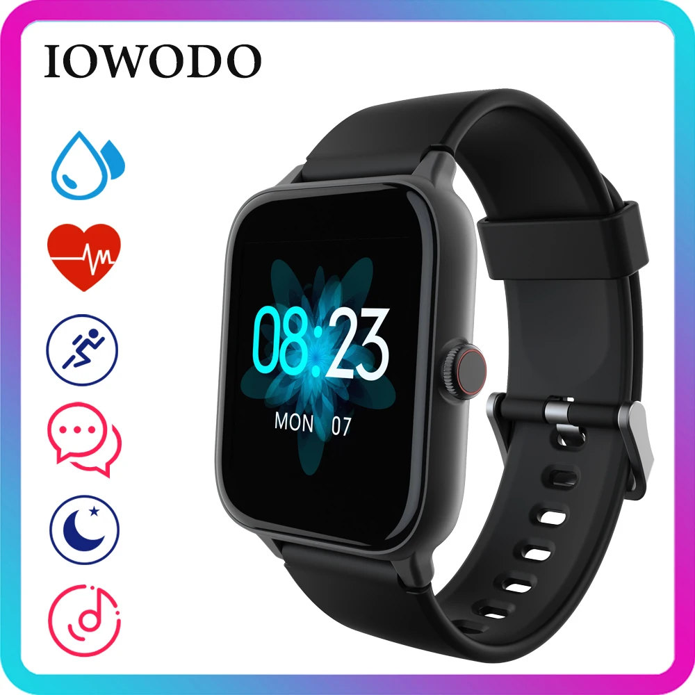 New Smart Watch Men Women Heart Rate Monitor Waterproof Fitness Tracker 30 Days Battery Life Sport Smart Watches for Android iOS