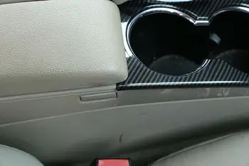 

1pcs Cup Holder Cover Carbon Fiber ABS Water For Mercedes Benz Durable